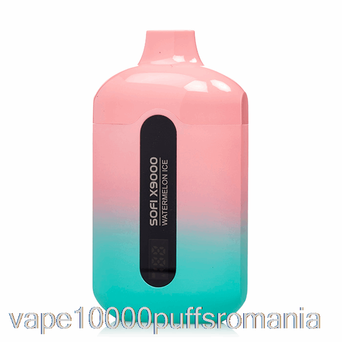 Vape Romania Sofi X9000 Smart Gheata De Unica Folosinta Pepene Verde